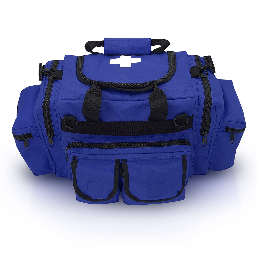 ASA TECHMED trauma bag with adjustable strap ready for on-the-go use