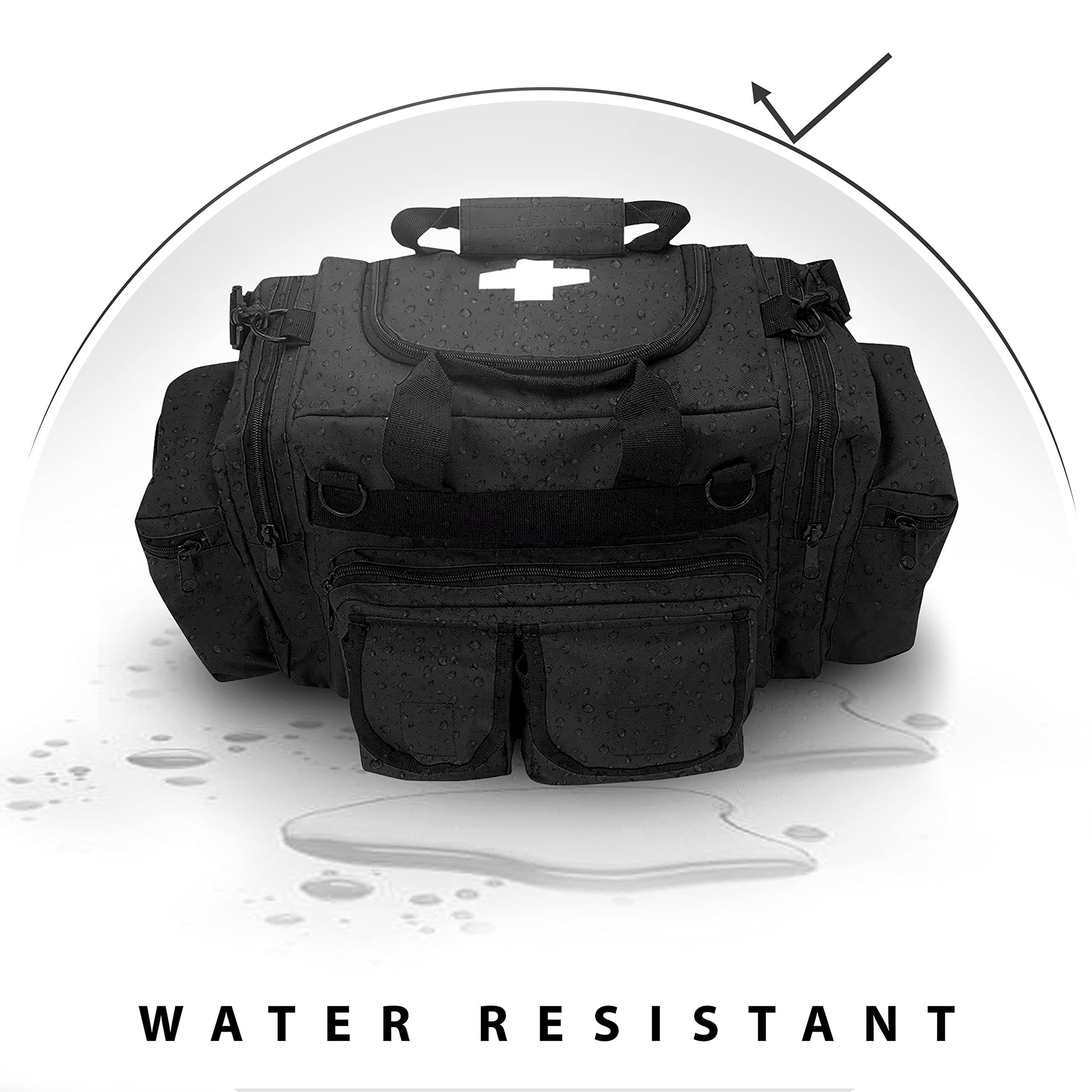 ASA TECHMED trauma bag deluxe durable polyester with PVC coating