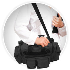 ASA TECHMED trauma bag deluxe top carry handle for quick grab-and-go