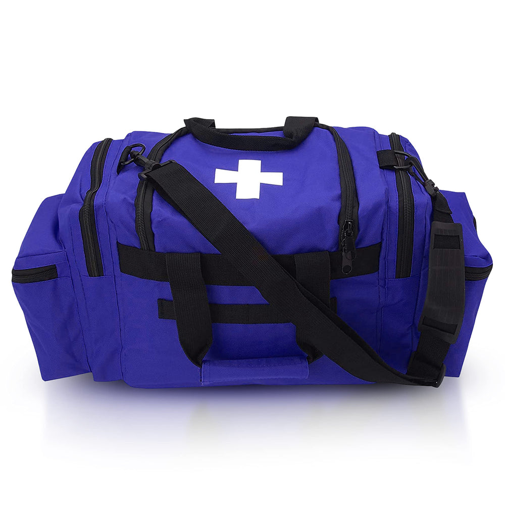 ASA TECHMED trauma bag shaped zipper flap for fast equipment access