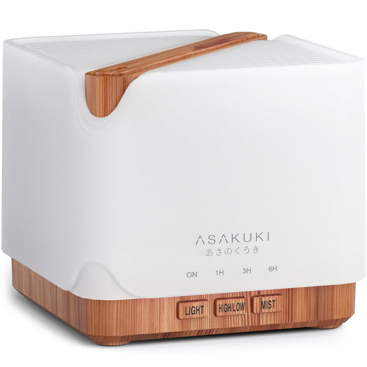 ASAKUKI 700 ml diffuser front view for easy fragrance setup