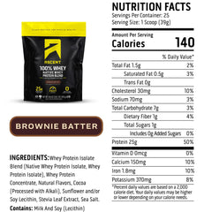 Ascent post-workout recovery shake in a shaker bottle.