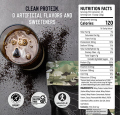 Ascent whey isolate scoop-dispense for quick post-workout mixing.