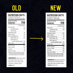 Ascent whey protein nutrition label highlights 5.5 g BCAA per serving.
