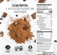 Ascent whey protein shaker for fast-digesting post-workout drinks.