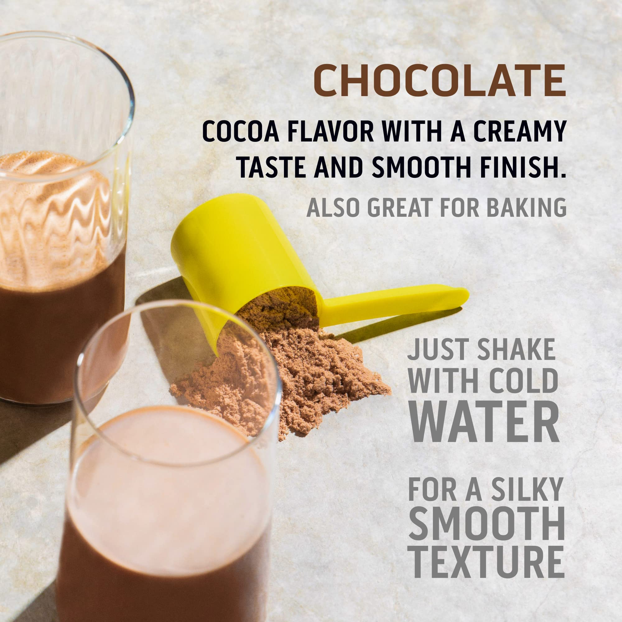 Ascent stevia-sweetened formula provides a clean, lightly sweet taste.