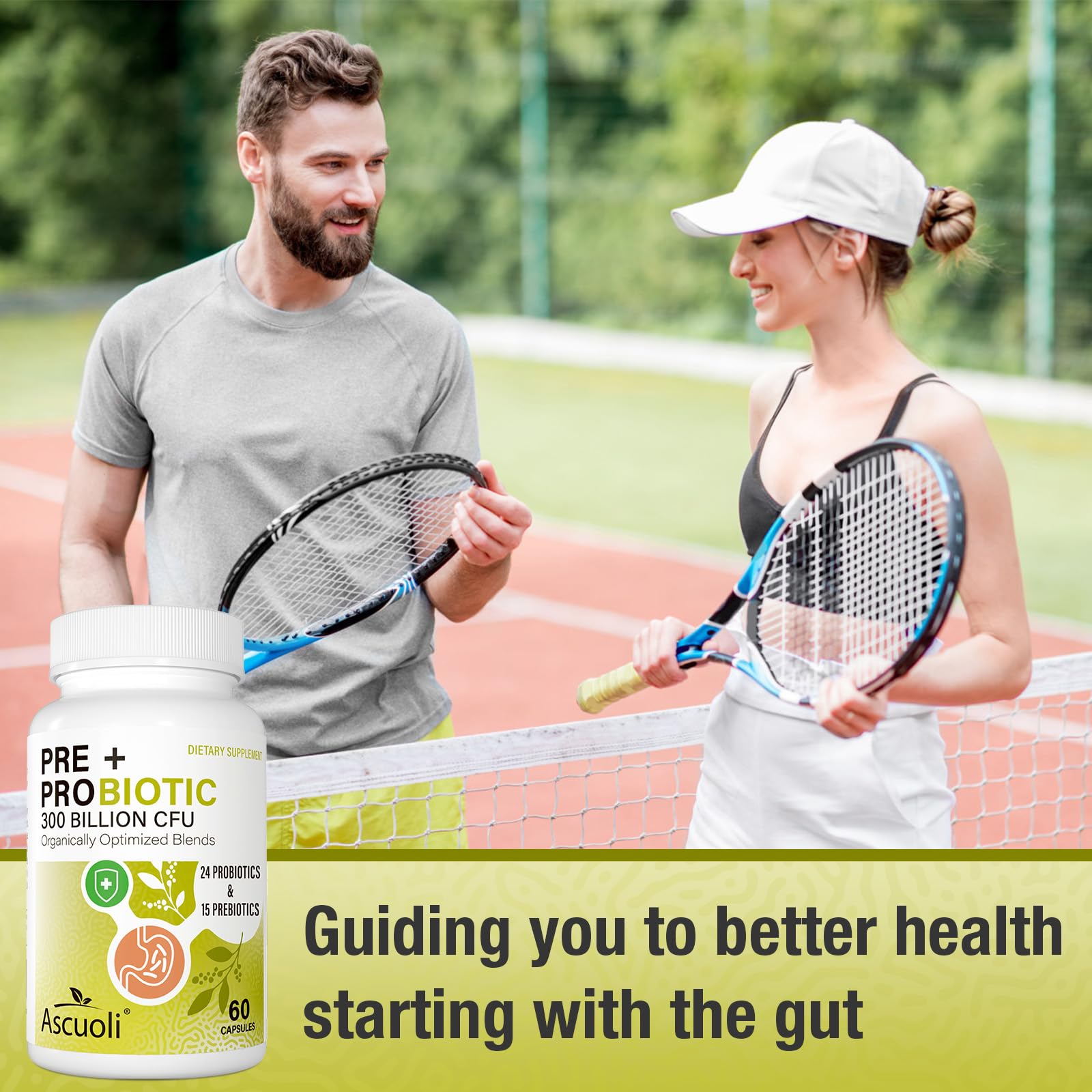 Ascuoli Probiotics daily capsule easy one-per-day routine