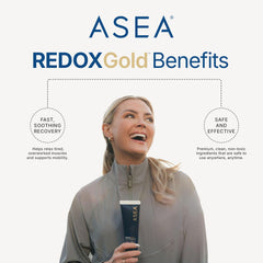ASEA REDOXGold fast absorption formula supports active readiness