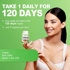 Ashenutri L-theanine and magnesium capsules for relaxed focus.