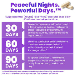 AsPray DormiOn ingredient icons highlighting 10-in-1 formula.