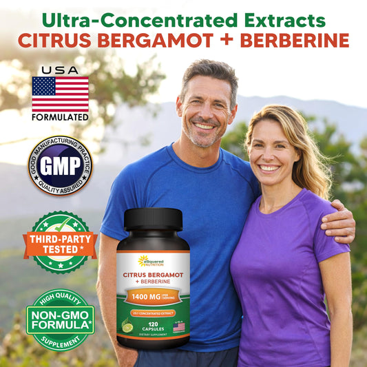 aSquared Berberine capsules closeup highlighting high-strength formula for daily use