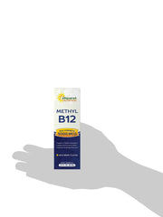 Asquared Nutrition B12 drops packaging front with product name and strength