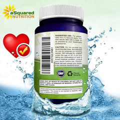 aSquared Nutrition CoQ10 packaging design conveys vegan ubiquinone quality