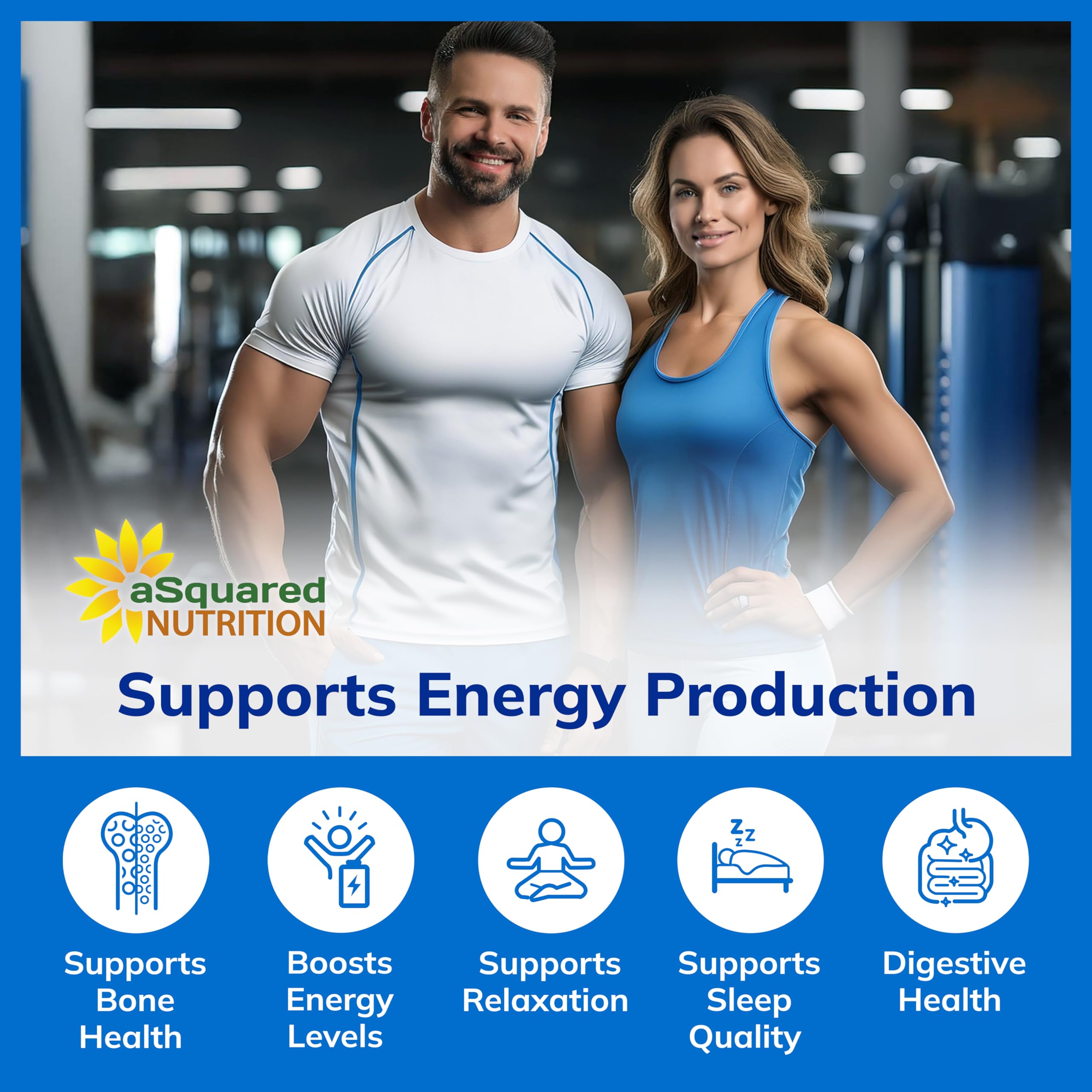 Non-buffered magnesium glycinate form emphasizing purity and bioavailability.