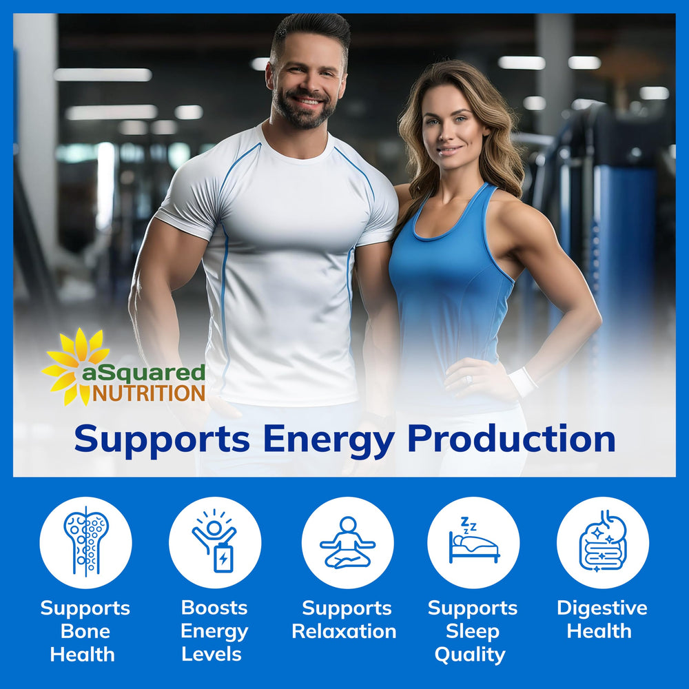 Non-buffered magnesium glycinate form emphasizing purity and bioavailability.