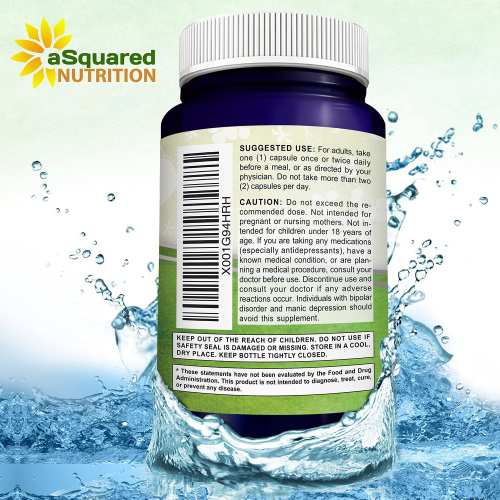 aSquared Nutrition SAM-e 400mg capsules next to daily routine concept