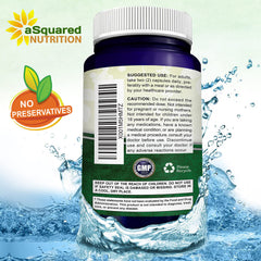 aSquared Nutrition liposomal vitamin C bottle layout indicates vegan-friendly formulation
