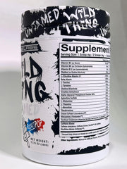 Assault Labs Wild Thing cocoa extract note indicating antioxidant-rich blend