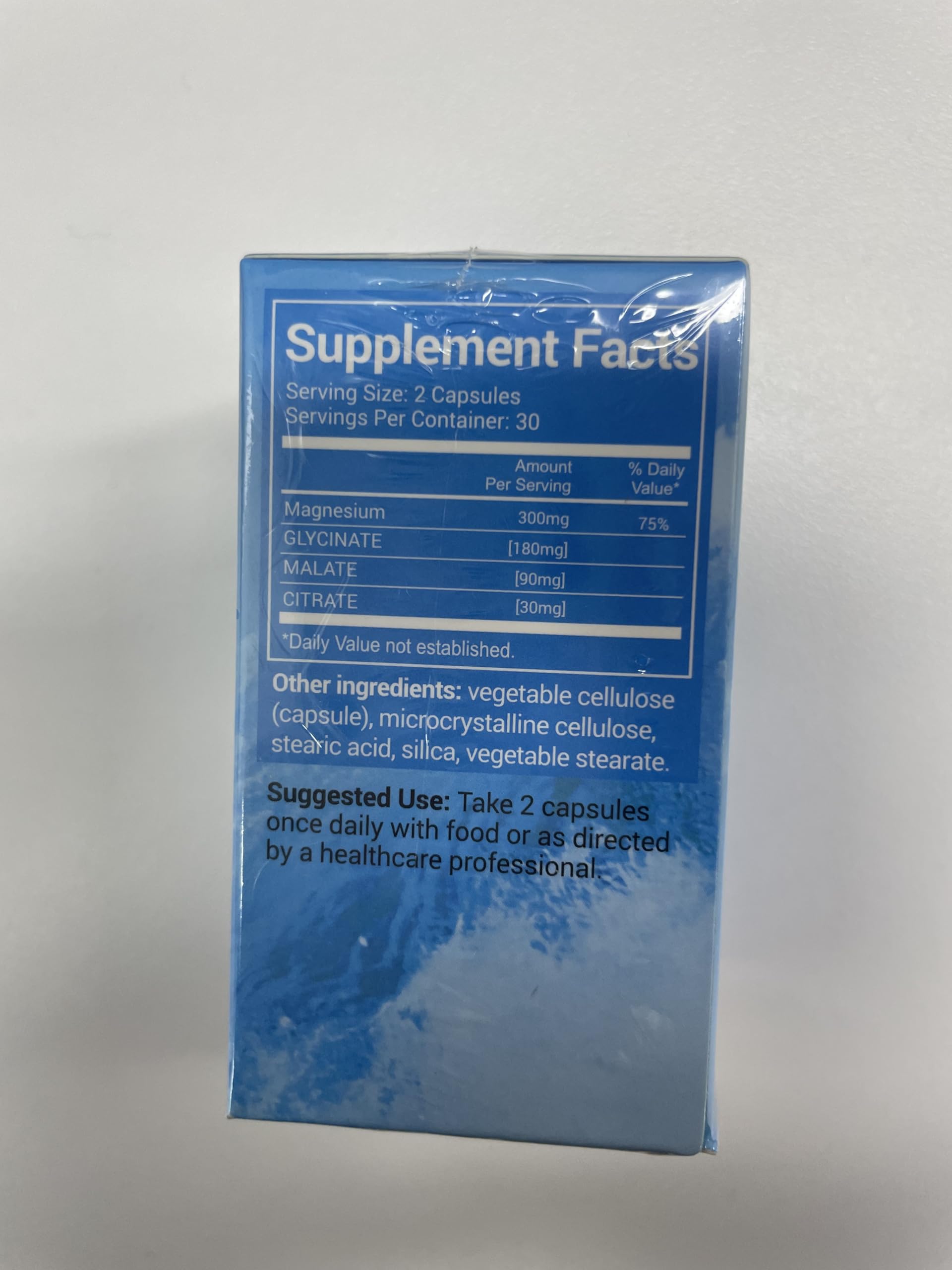 Glycinate form promotes gentle absorption and muscle function.