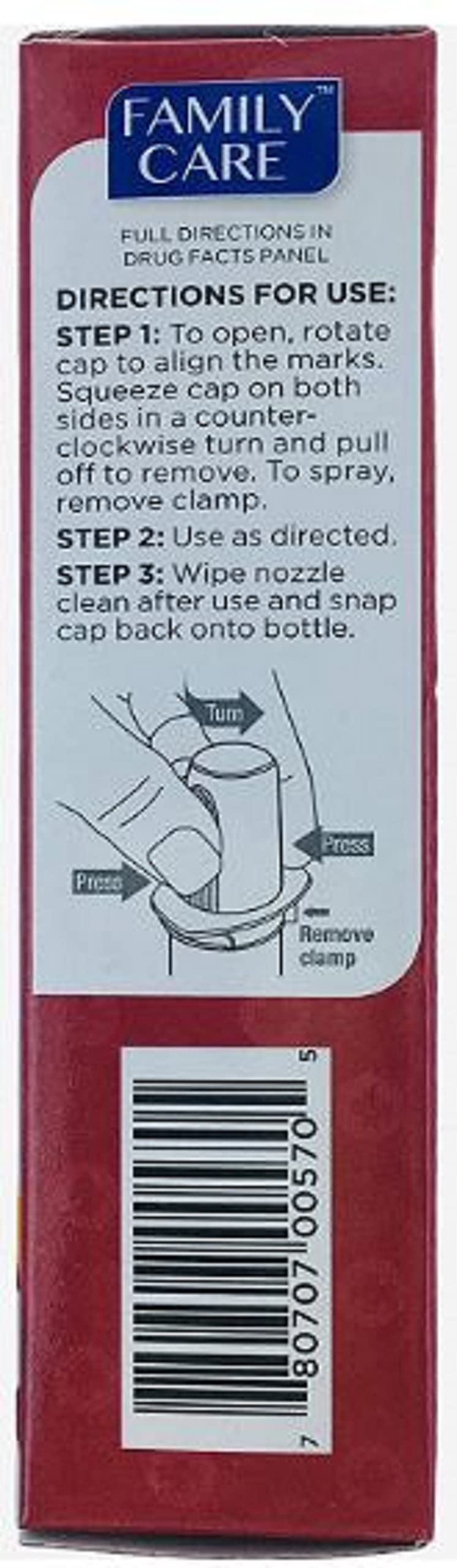 ASSURED Nasal Relief Spray 12-pack packaging highlights value and convenience.