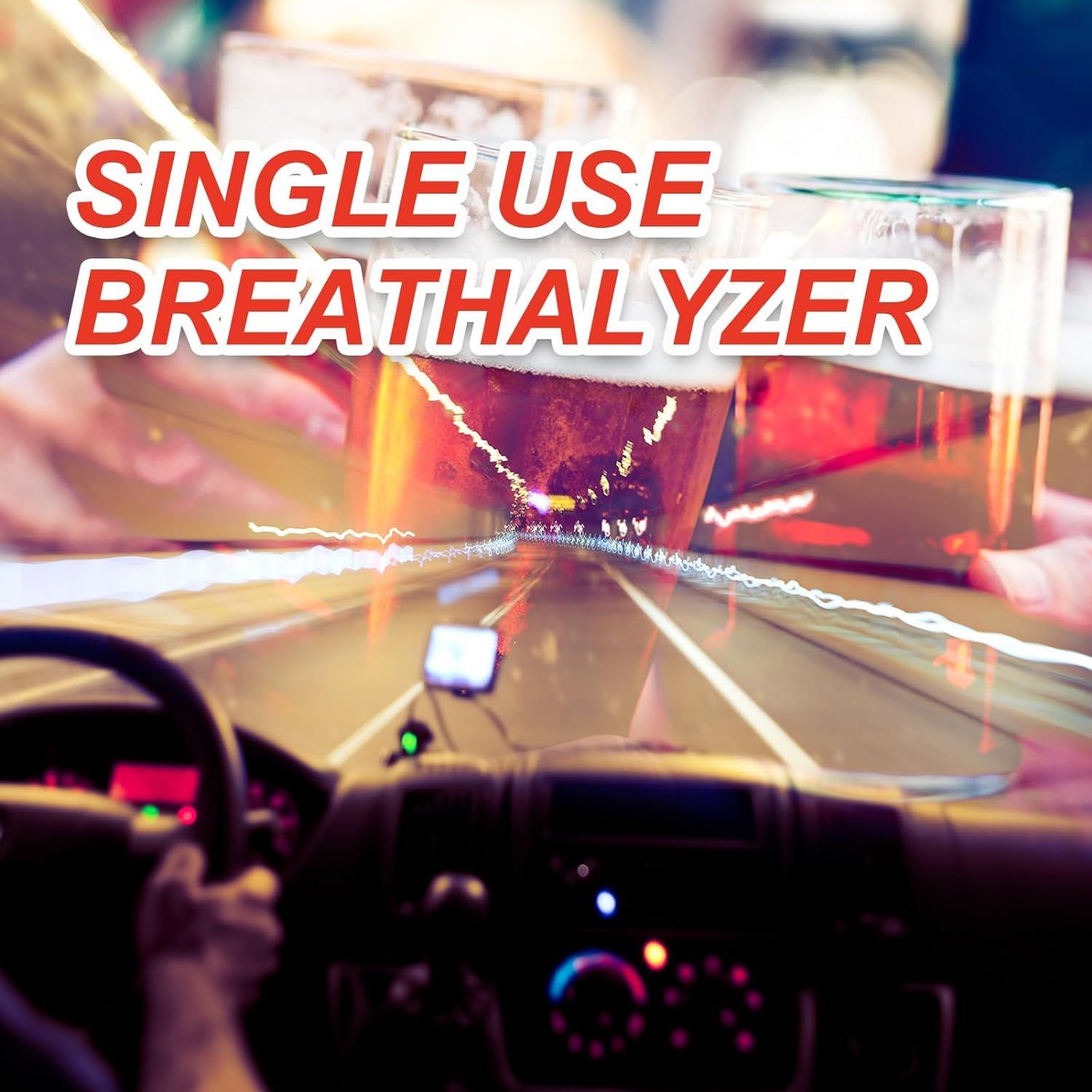 AssuTest disposable breathalyzer packaging for single-use testing