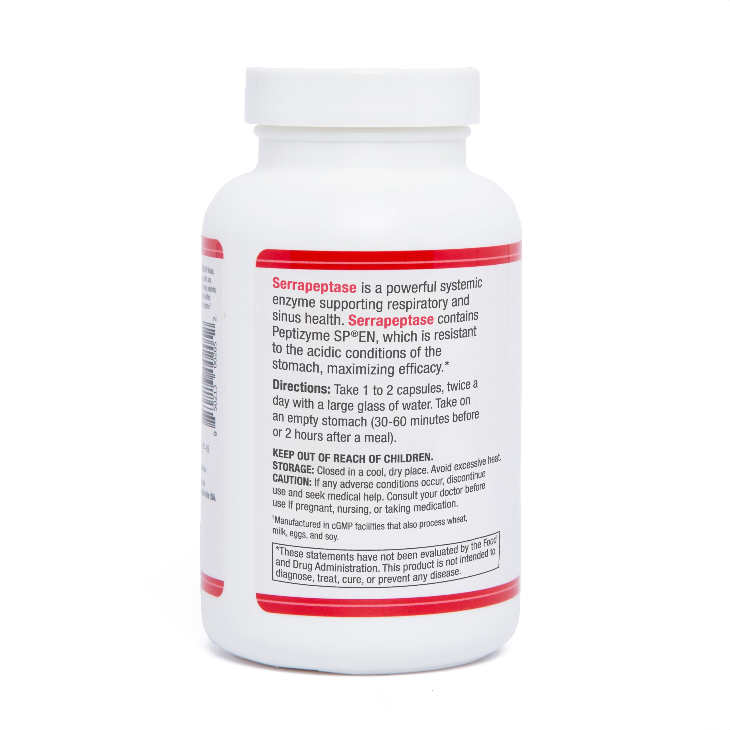 AST Enzymes Serrapeptase capsules for convenient daily dosing