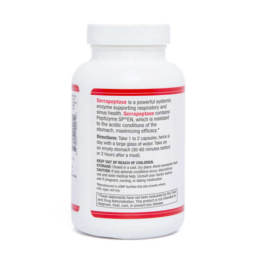 AST Enzymes Serrapeptase capsules for convenient daily dosing