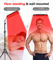 Astarexin 660nm red light reaches beneath the surface for daytime use.
