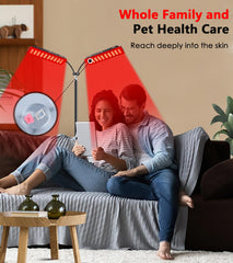 Astarexin 850nm near-infrared light delivers gentle deep warmth during sessions.
