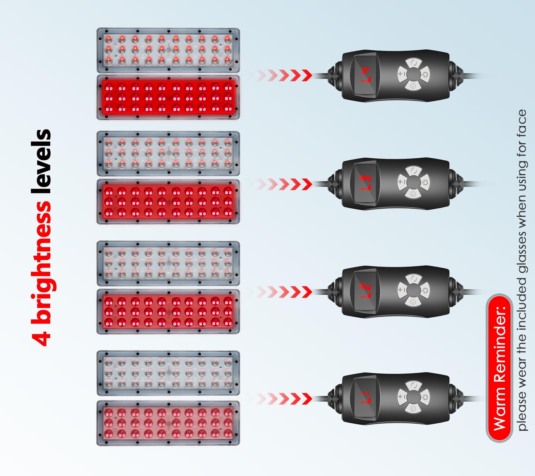 Astarexin portable lamp moves easily between rooms for quick sessions.