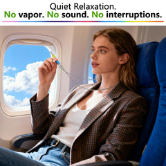 ASTOFLI pendant is portable and discreet for travel, work, or meditation.