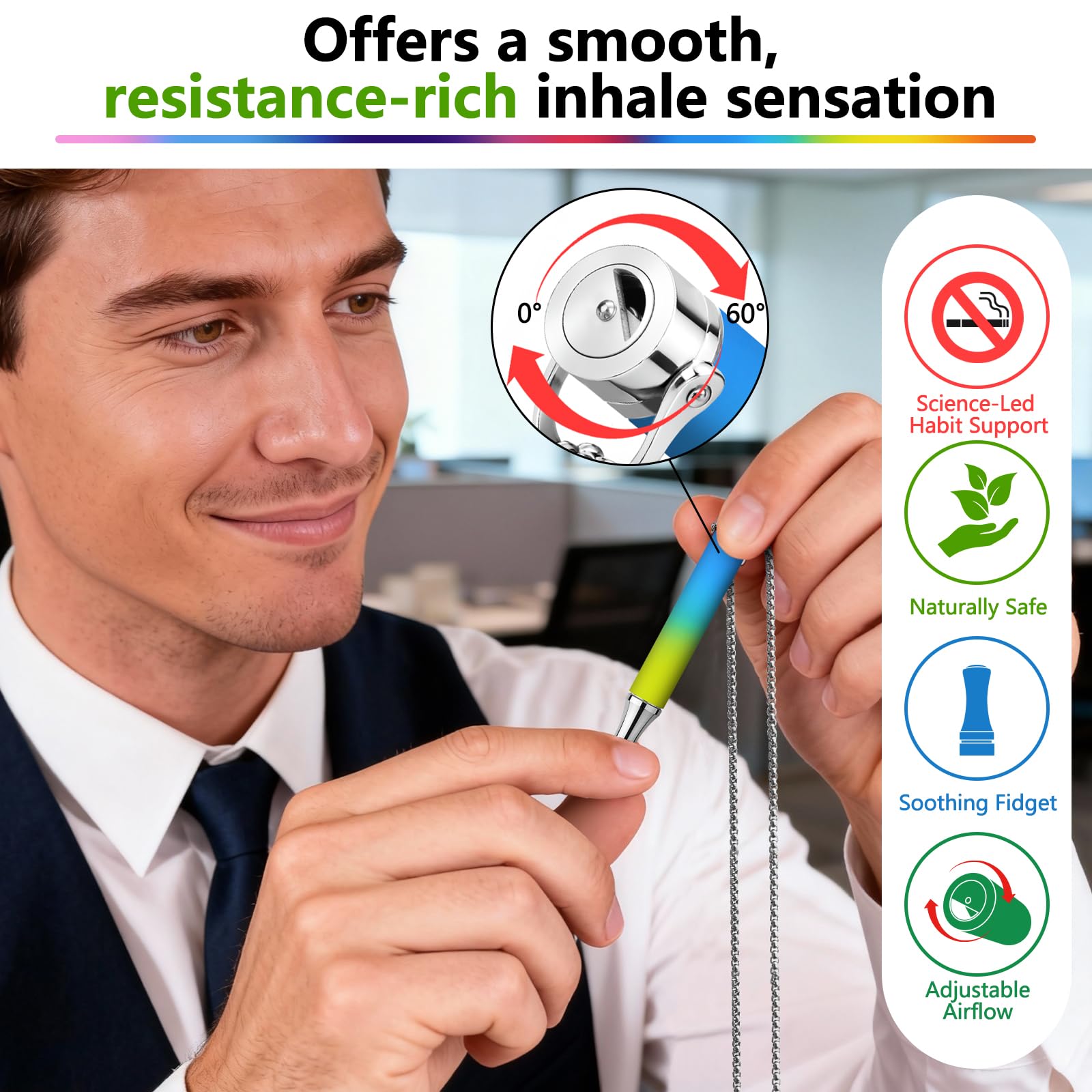 ASTOFLI stainless steel build ensures safe materials for daily wear.