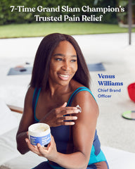 ASUTRA Melt Pain Away non-greasy formula absorbs quickly for post-workout recovery.