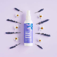 ASUTRA citrus-eucalyptus spray for a fresh, energizing room boost.