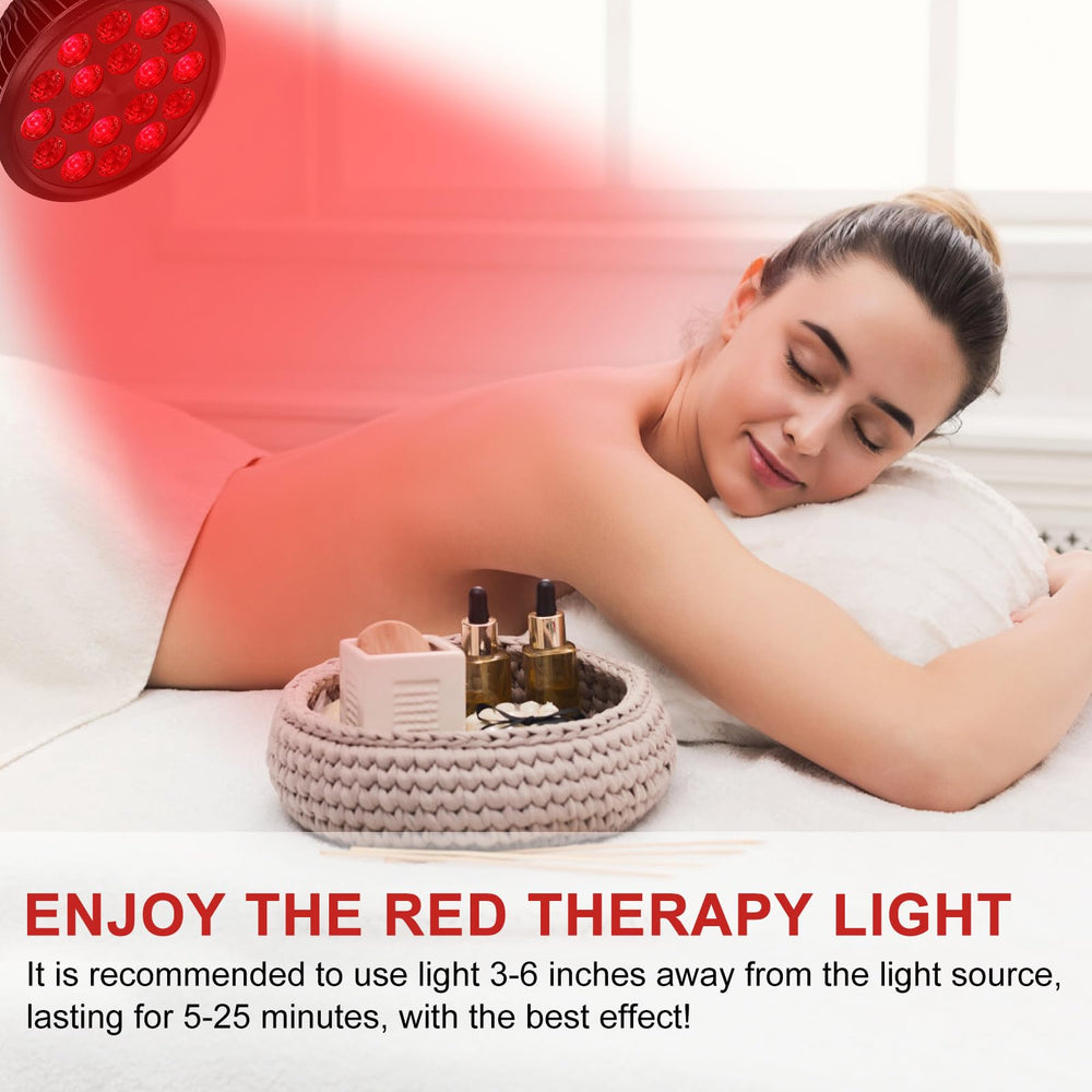 aswaysun red light therapy bulb for body application sessions