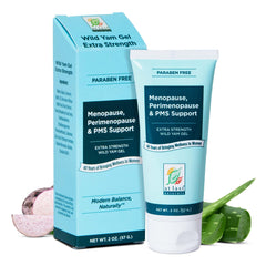 At Last Naturals Wild Yam Gel bottle pour may support temperature comfort.
