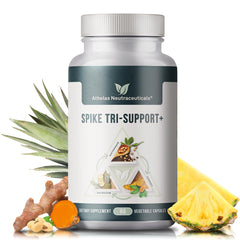 Athelas Spike Tri-Support bottle for convenient daily supplementation.