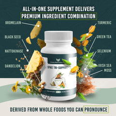 Athelas Spike Tri-Support capsules ready for a complete daily routine.