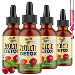 Atherionyxora Zeolite Detox Drops bottle 60ml for daily wellness support.