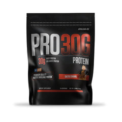 ATHLEAN-RX PRO-30G label close-up showing transparent ingredients and 30g per serving