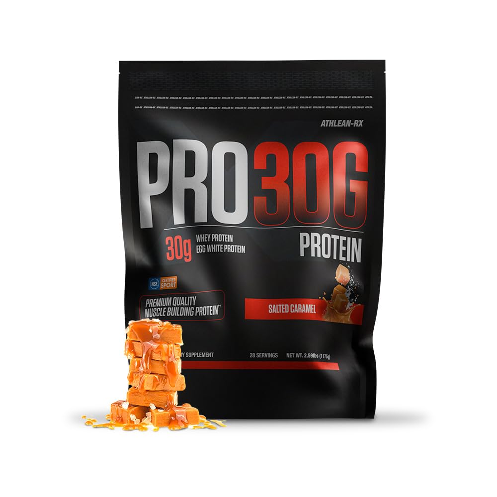 ATHLEAN-RX PRO-30G package front view emphasizing premium protein formula for recovery