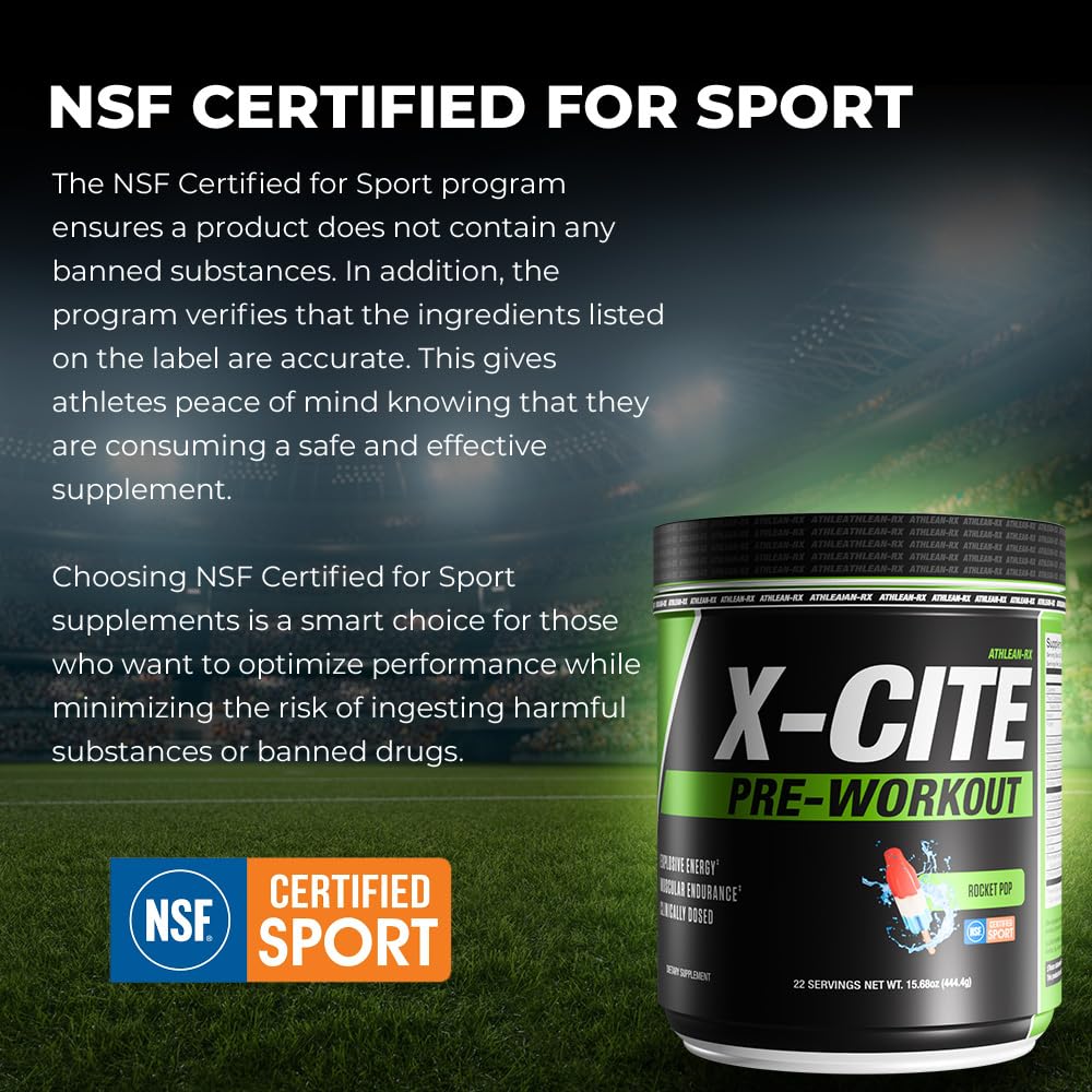 ATHLEAN-RX X-CITE dissolving in water for fast, convenient fueling