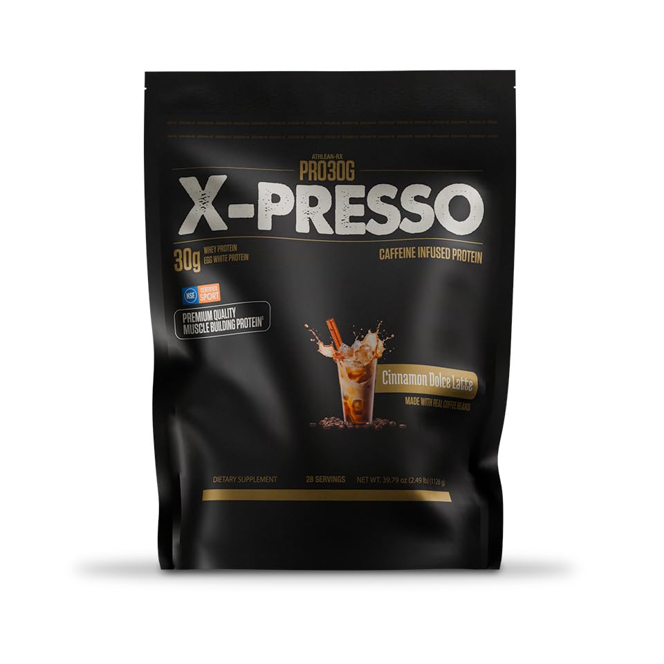 ATHLEAN-RX Xpresso shaker blending for smooth post-workout recovery.