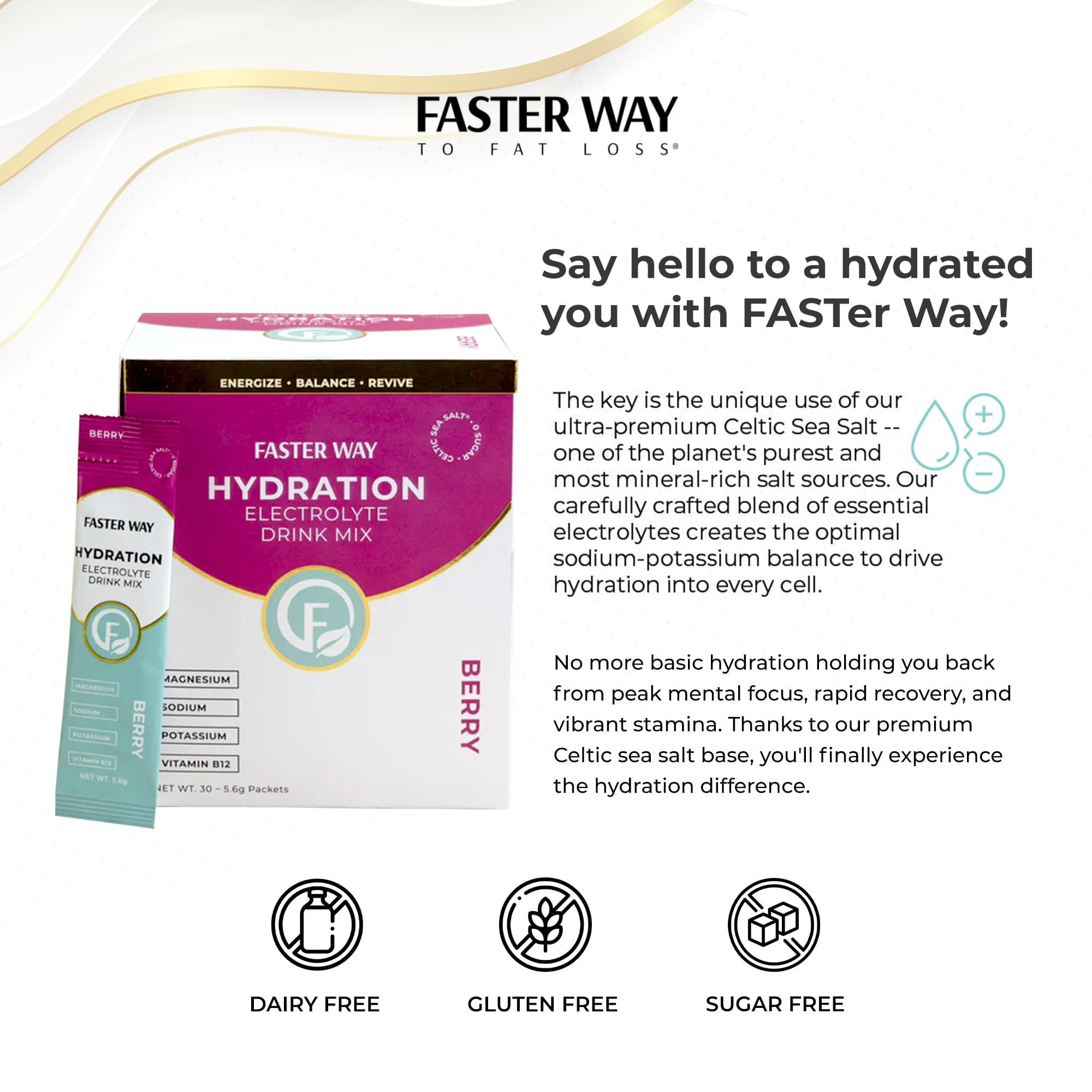 Athlete grabbing Faster Way hydration pack before workout