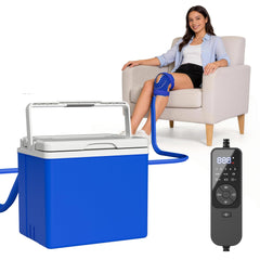 Athloot knee ice machine leakproof bucket for stable bedside cooling.