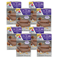 Atkins Endulge Crunchalicious bar with chocolate coating for a keto-friendly snack
