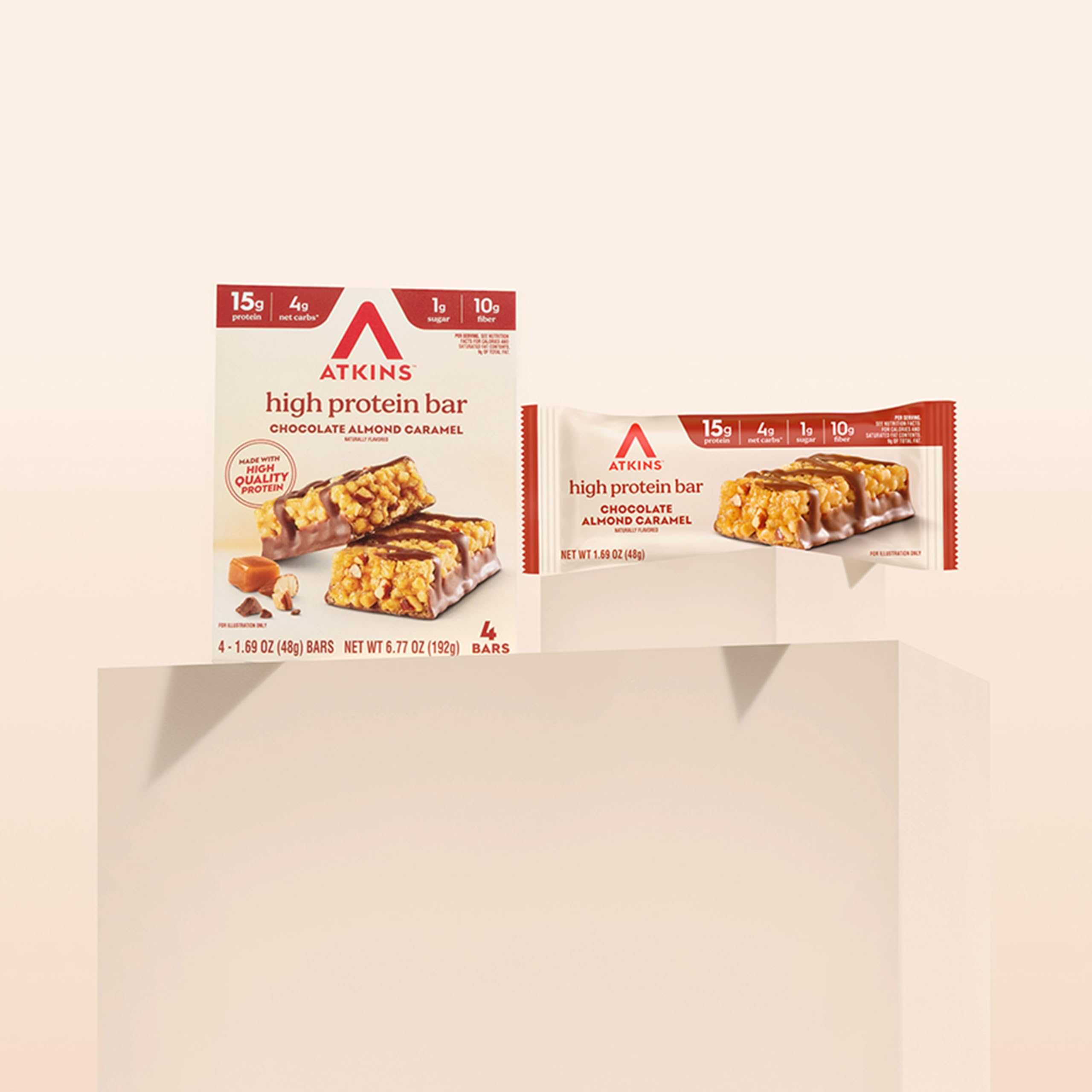 Atkins Gym bag snack — portable protein to stay energized during busy days.
