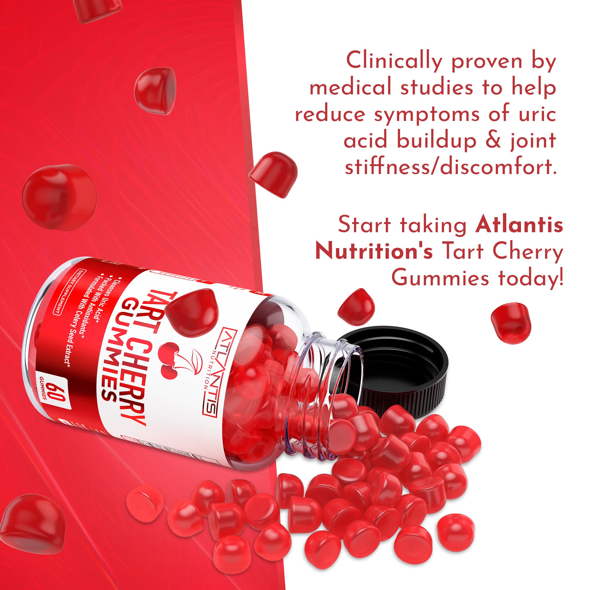 Atlantis Nutrition label emphasizes no additives or fillers on bottle.