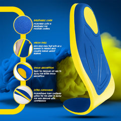 Atlas Arch Support fits men’s 6-7 and women’s 7-8.5 for secure wear.