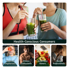 ATNreuro spirulina in smoothie image demonstrates vibrant color and energy-boosting potential.